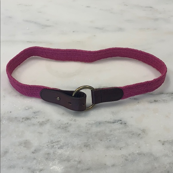 Pink and brown belt from Anthropologie - Picture 1 of 3